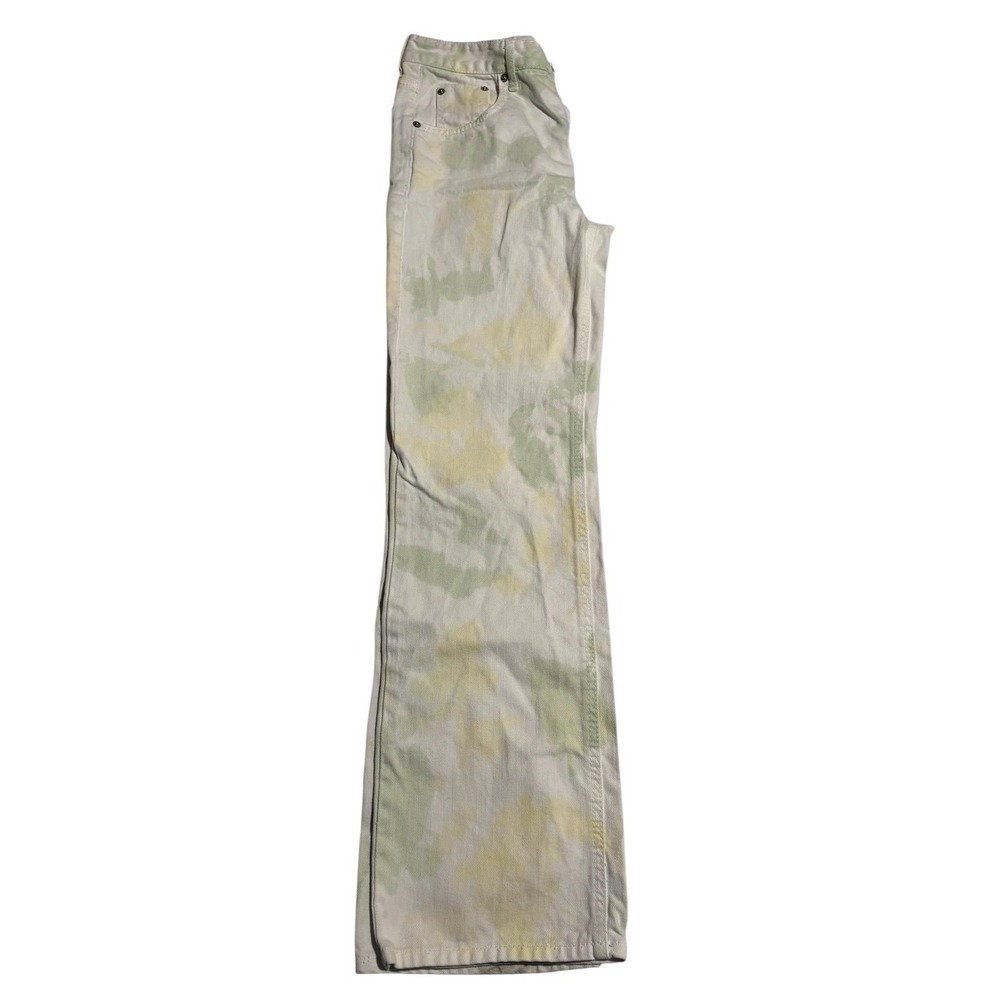 Sister Market Denim Pants Women's M – Tie Dye Wash, 100% Cotton, Made in Korea - Picture 9 of 16